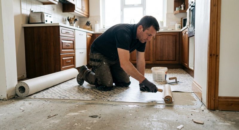 Linoleum Floor Installation in Mystic, CT