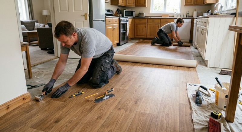 Linoleum Flooring Replacement in Mystic, CT