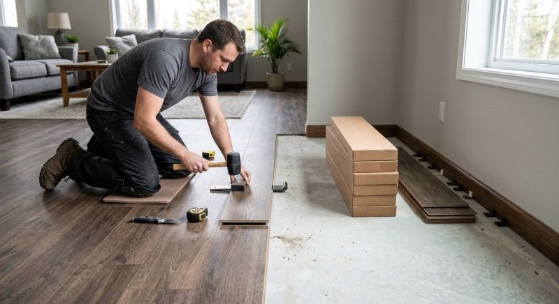Luxury Vinyl Tile Installation in North Stonington, CT