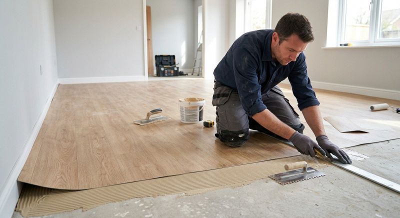 Sheet Flooring Installation in Exeter, RI