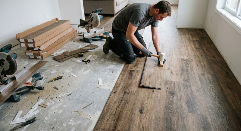 Vinyl Flooring Installation in New London, CT