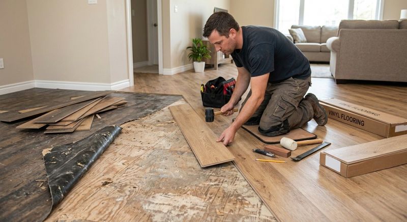 Vinyl Flooring Installation in Norwich, CT