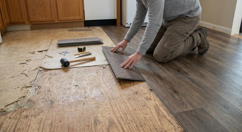 Vinyl Flooring Installation in Waterford, CT