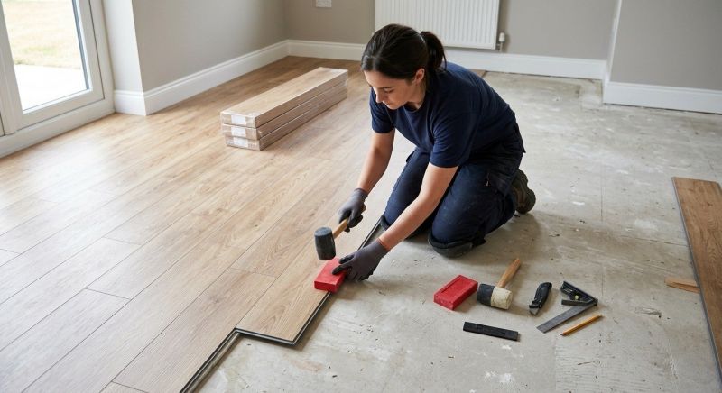 Vinyl Plank Floor Installation in Mystic, CT